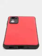 Красный чехол Samsung Galaxy M52, Самсунг Галакси М52 силиконовый, под кожу