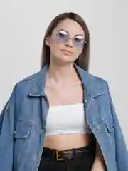 Лавандовый солнцезащитные женские очки