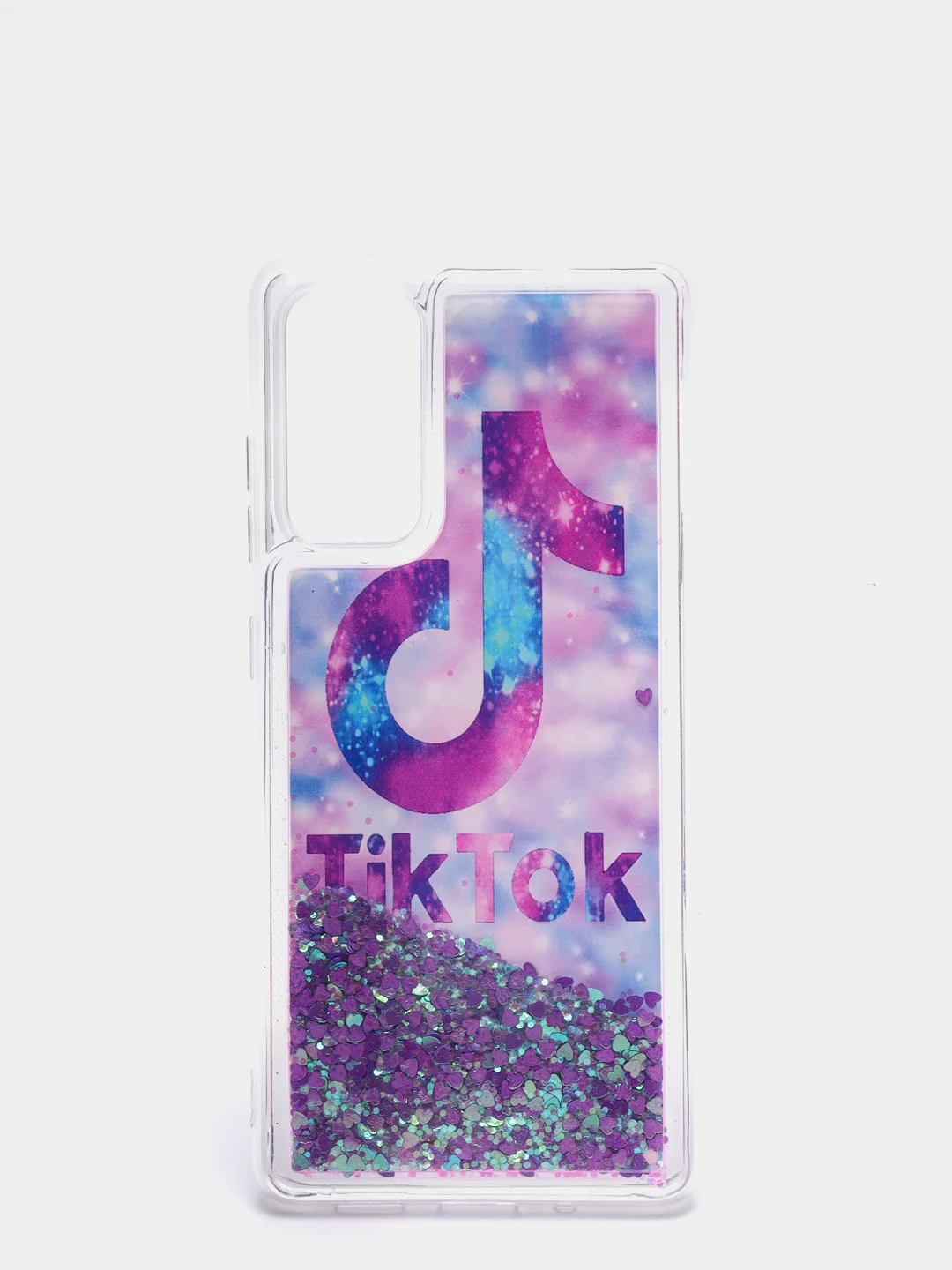 Силиконовый чехол переливашка Samsung Galaxy S20 FE (2020), (TikTok)