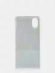 Светло-синий силиконовый чехол Samsung Galaxy a03 Core, с рисунком