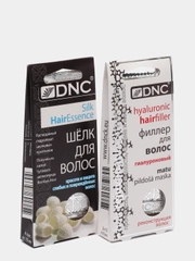 Несмываемый уход за волосами, гиалуроновые, филлер и шелк DNC