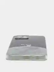 Серебряный силиконовый чехол на Oppo Realme 8/8 Pro / Оппо Реалми 8/8 Про прозрачный, с рисунком