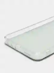 Серебряный силиконовый чехол на Oppo Realme 8/8 Pro / Оппо Реалми 8/8 Про прозрачный, с рисунком