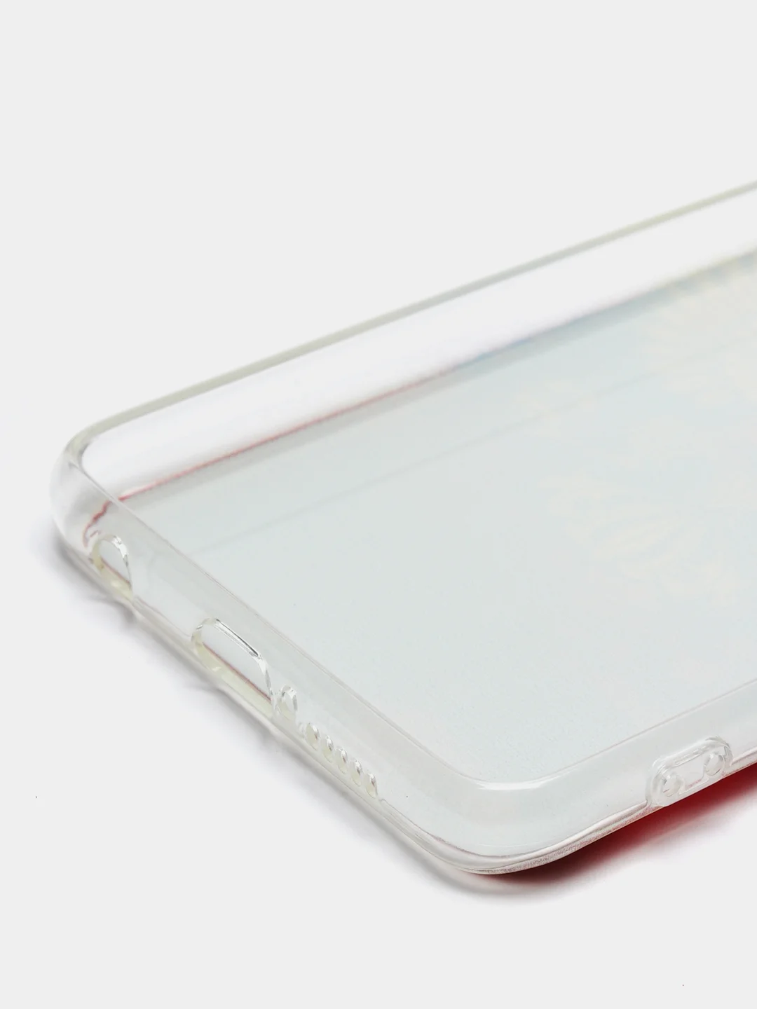 Синий силиконовый чехол на Xiaomi Poco X3/X3 Pro / Сяоми Poco X3/Х3 Про прозрачный, с рисунком