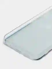 Синий меланж силиконовый чехол на Xiaomi Redmi 9A / Сяоми Редми 9А прозрачный с рисунком, защита камеры