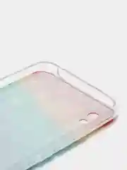 Багровый силиконовый чехол на Xiaomi Redmi 9A / Сяоми Редми 9А прозрачный с рисунком, защита камеры