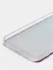 Багровый силиконовый чехол на Xiaomi Redmi 9A / Сяоми Редми 9А прозрачный с рисунком, защита камеры