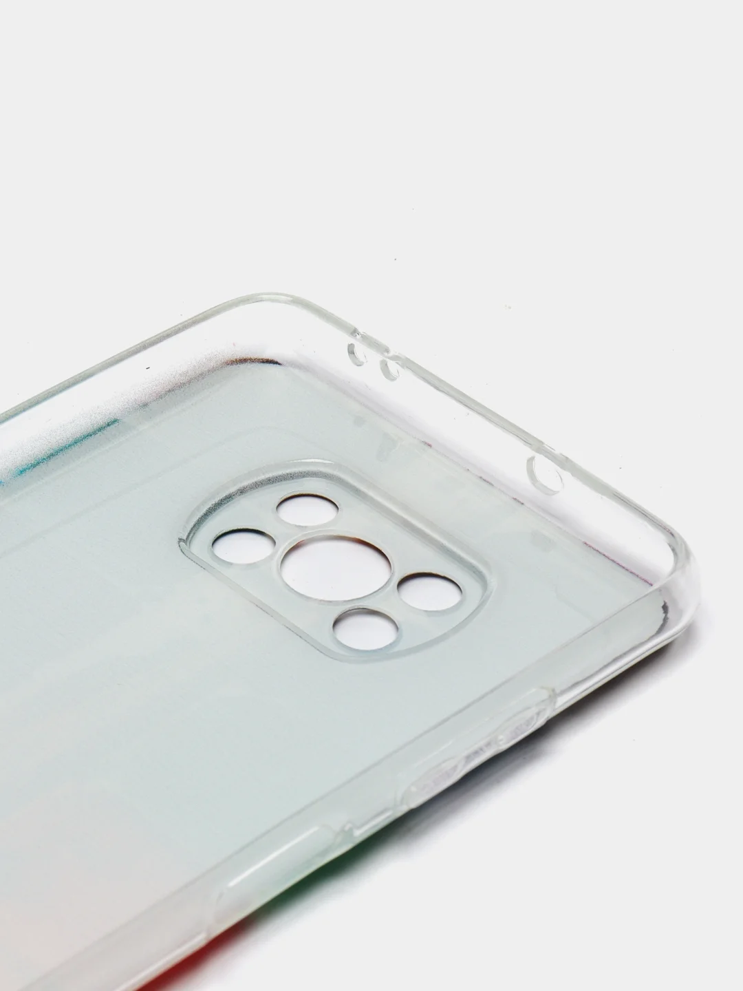 Бордовый силиконовый чехол на Xiaomi Poco X3/X3 Pro / Сяоми Poco X3/Х3 Про прозрачный, с рисунком
