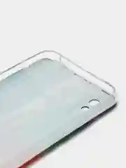 Бордовый силиконовый чехол на Xiaomi Redmi 9A / Сяоми Редми 9А прозрачный с рисунком, защита камеры