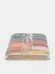 Бордовый силиконовый чехол на Xiaomi Redmi 9A / Сяоми Редми 9А прозрачный с рисунком, защита камеры