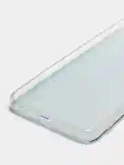Светло-синий силиконовый чехол на Xiaomi Poco X3/X3 Pro / Сяоми Poco X3/Х3 Про прозрачный, с рисунком