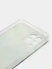 Синий силиконовый чехол на Oppo Realme 8/8 Pro / Оппо Реалми 8/8 Про прозрачный, с рисунком