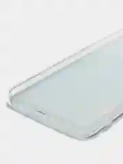 Светло-синий силиконовый чехол на Xiaomi Redmi 9C / Сяоми Редми 9С прозрачный с рисунком, защита камеры