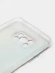 Ледяной силиконовый чехол на Xiaomi Poco X3/X3 Pro / Сяоми Poco X3/Х3 Про прозрачный, с рисунком