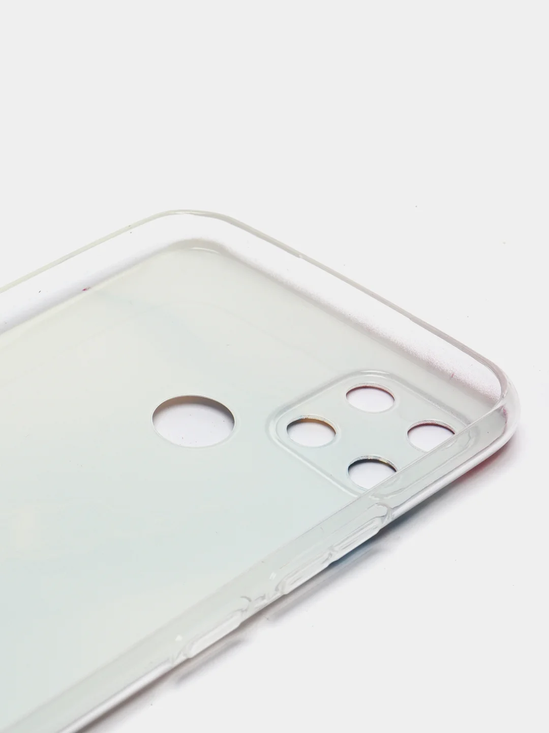 Ледяной силиконовый чехол на Oppo Realme C21Y/C25Y / Оппо Реалми C21Y/C25Y прозрачный, с рисунком