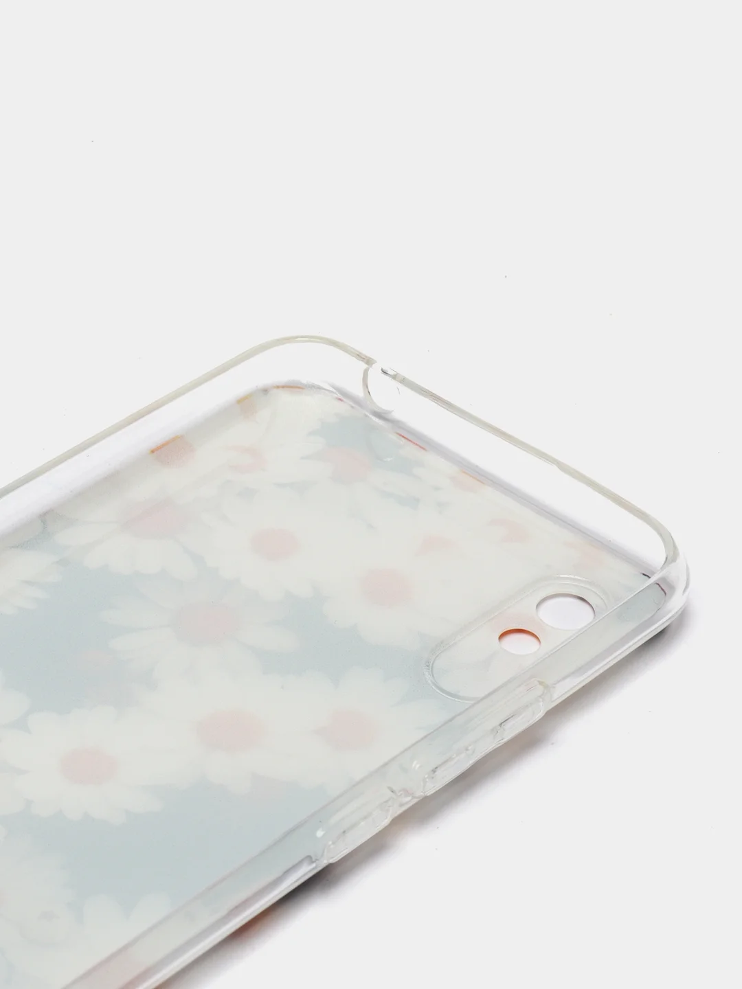 Золотой силиконовый чехол на Xiaomi Redmi 9A / Сяоми Редми 9А прозрачный с рисунком, защита камеры