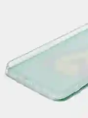 Мятный силиконовый чехол на Xiaomi Redmi 9A / Сяоми Редми 9А прозрачный с рисунком, защита камеры