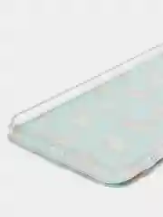 Светло-оранжевый силиконовый чехол на Xiaomi Redmi 9A / Сяоми Редми 9А прозрачный с рисунком, защита камеры