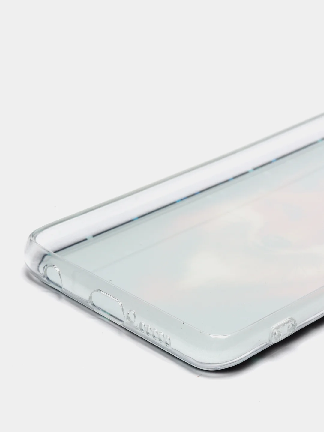 Рыжий силиконовый чехол на Xiaomi Poco X3/X3 Pro / Сяоми Poco X3/Х3 Про прозрачный, с рисунком