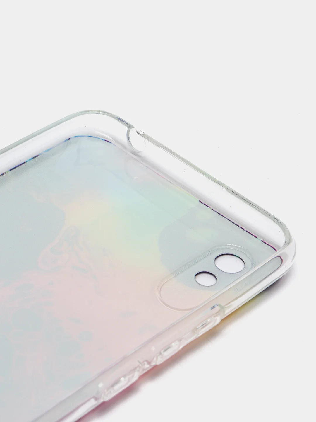 Пурпурный силиконовый чехол на Xiaomi Redmi 9A / Сяоми Редми 9А прозрачный с рисунком, защита камеры
