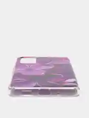 Вишнёвый силиконовый чехол на Samsung Galaxy S20 FE / Самсунг S20 FE прозрачный, с рисунком