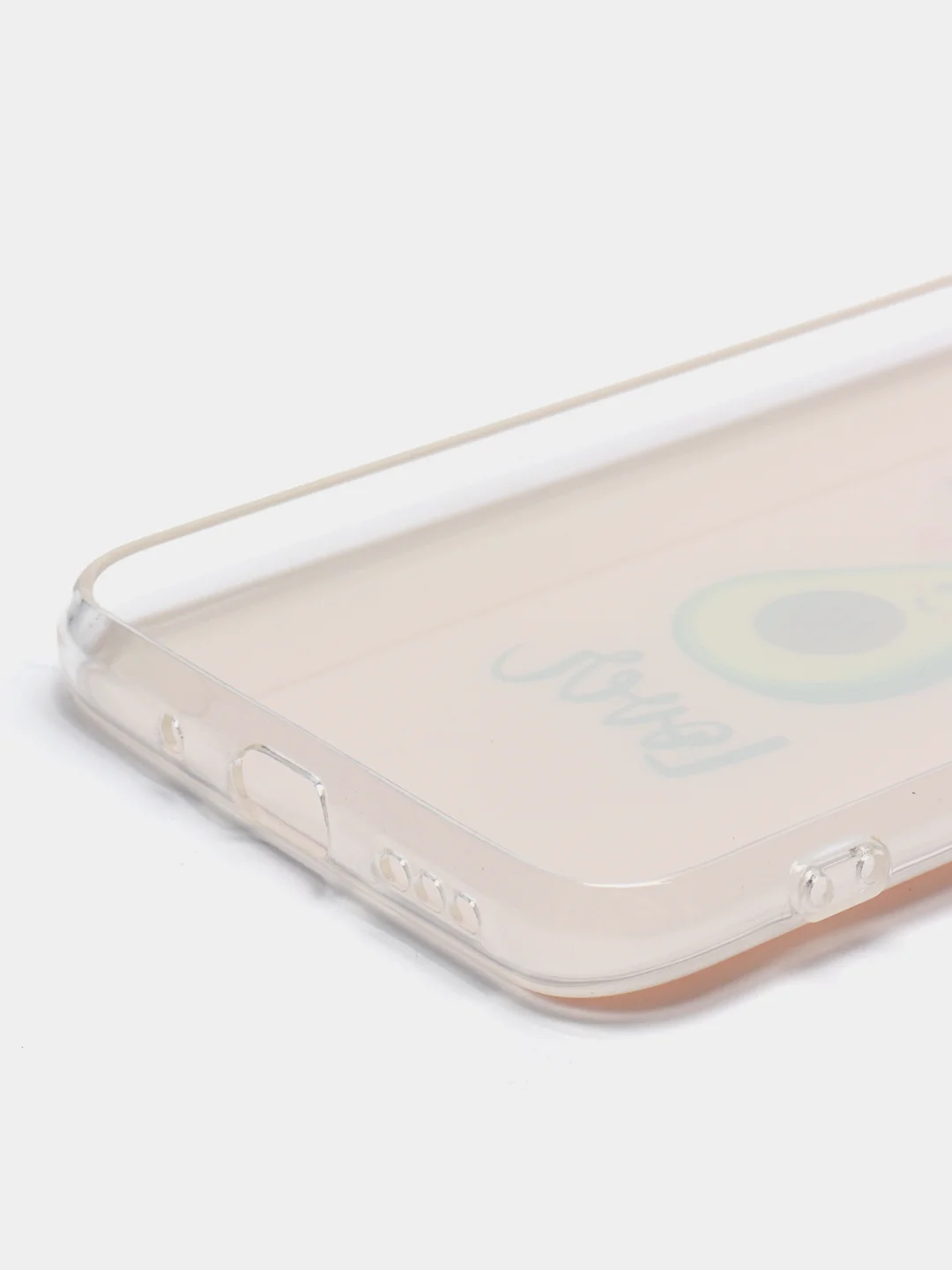 Розовый силиконовый чехол на Xiaomi Redmi 9A / Сяоми Редми 9А прозрачный с рисунком, защита камеры