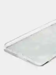 Серый металлик силиконовый чехол на Samsung Galaxy S20 FE / Самсунг S20 FE прозрачный, с рисунком