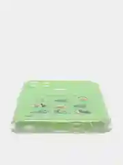 Салатовый силиконовый чехол на Oppo Realme C21Y/C25Y / Оппо Реалми C21Y/C25Y прозрачный, с рисунком