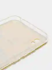 Горчичный силиконовый чехол на Xiaomi Redmi 9A / Сяоми Редми 9А прозрачный с рисунком, защита камеры
