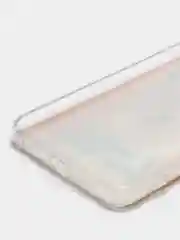 Оранжевый силиконовый чехол на Xiaomi Poco X3/X3 Pro / Сяоми Poco X3/Х3 Про прозрачный, с рисунком