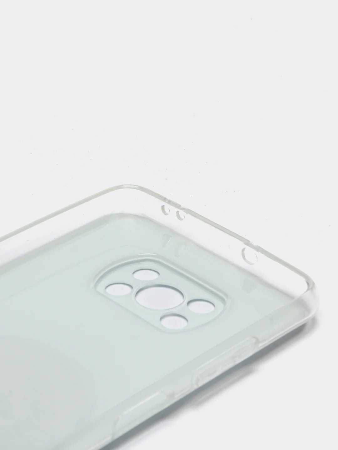 Бронзовый силиконовый чехол на Xiaomi Poco X3/X3 Pro / Сяоми Poco X3/Х3 Про прозрачный, с рисунком
