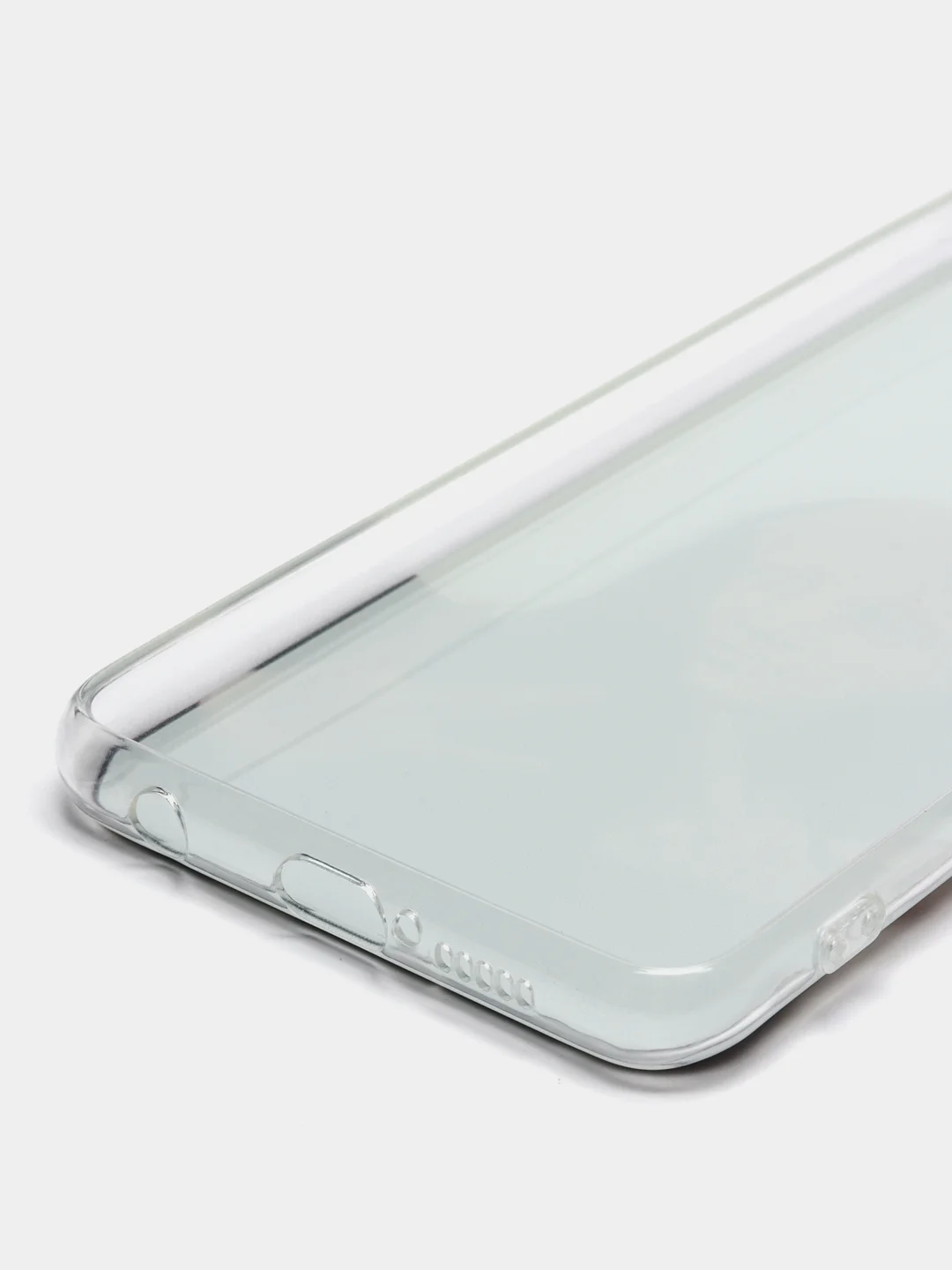 Бронзовый силиконовый чехол на Xiaomi Poco X3/X3 Pro / Сяоми Poco X3/Х3 Про прозрачный, с рисунком