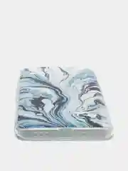 Сиреневый силиконовый чехол на Xiaomi Redmi 9A / Сяоми Редми 9А прозрачный с рисунком, защита камеры