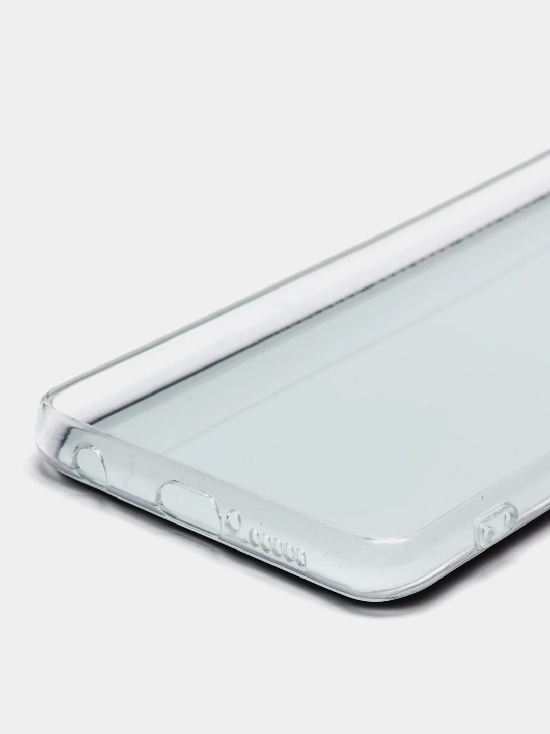 Темно-синий силиконовый чехол на Xiaomi Poco X3/X3 Pro / Сяоми Poco X3/Х3 Про прозрачный, с рисунком