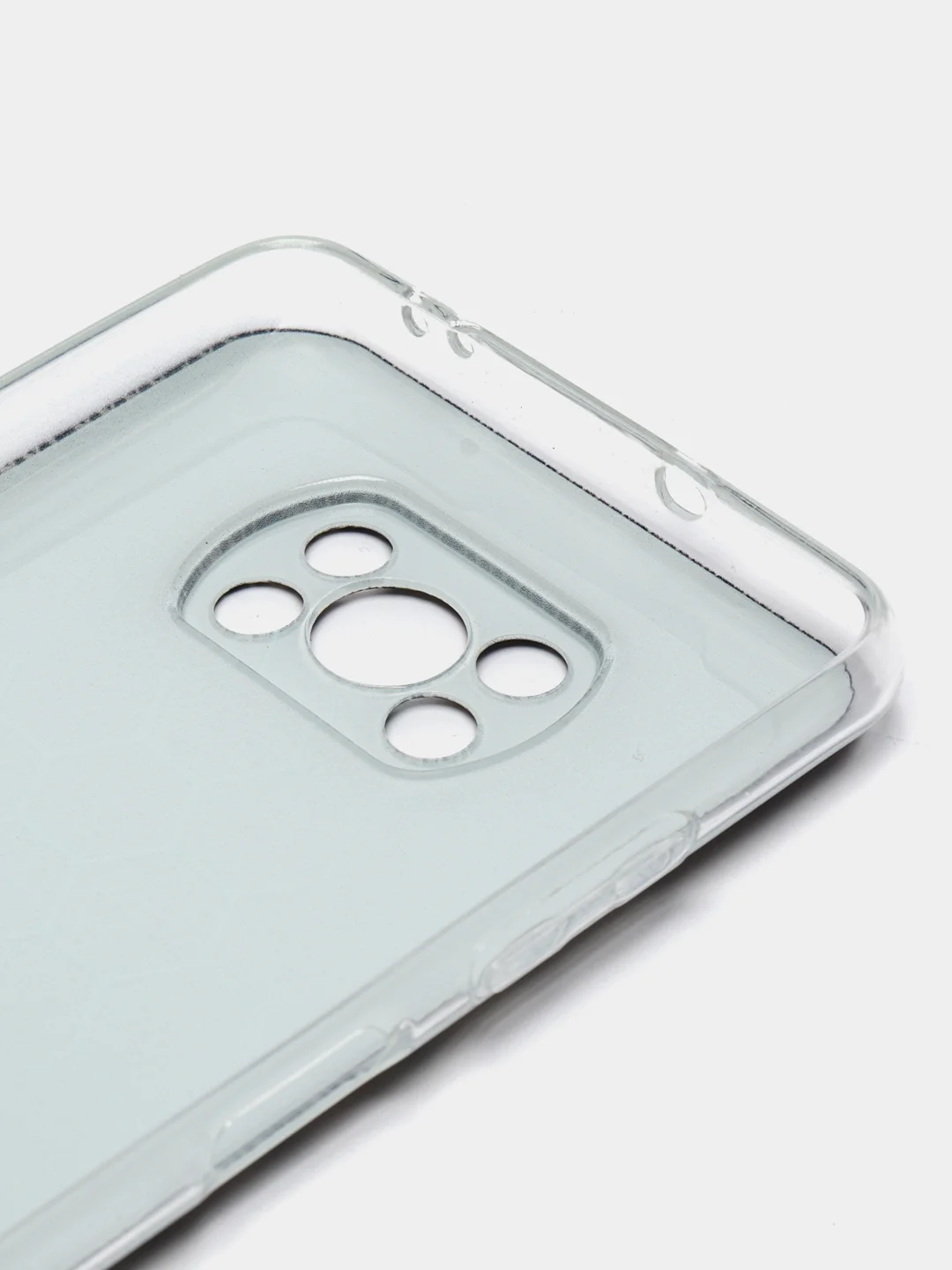 Темно-синий силиконовый чехол на Xiaomi Poco X3/X3 Pro / Сяоми Poco X3/Х3 Про прозрачный, с рисунком
