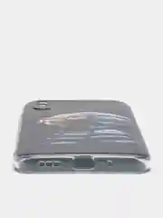Лавандовый силиконовый чехол на Xiaomi Redmi 9A / Сяоми Редми 9А прозрачный с рисунком, защита камеры