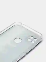 Зеленый силиконовый чехол на Xiaomi Redmi 9C / Сяоми Редми 9С прозрачный с рисунком, защита камеры