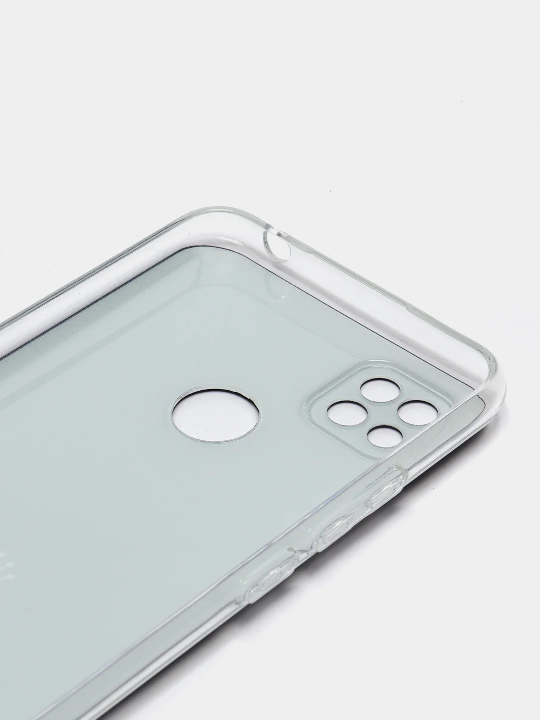 Оливковый силиконовый чехол на Xiaomi Redmi 9C / Сяоми Редми 9С прозрачный с рисунком, защита камеры