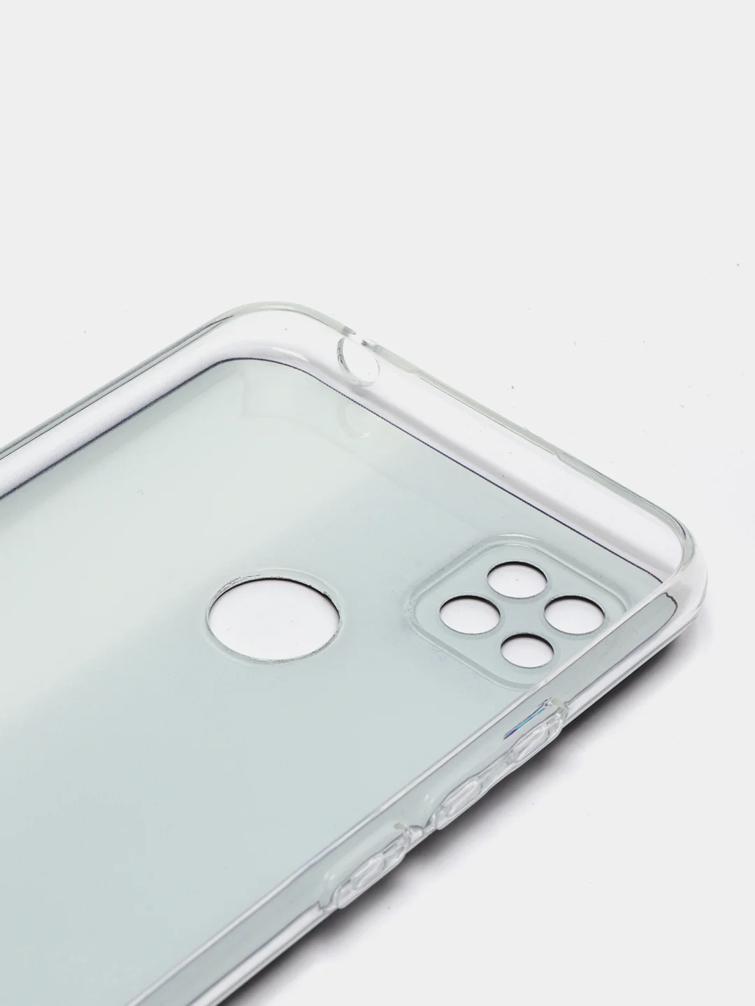 Карамельный силиконовый чехол на Xiaomi Redmi 9C / Сяоми Редми 9С прозрачный с рисунком, защита камеры
