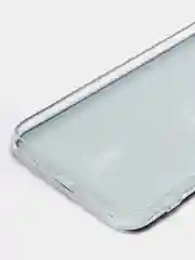 Серый меланж силиконовый чехол на Xiaomi Redmi 9A / Сяоми Редми 9А прозрачный с рисунком, защита камеры