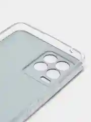Хаки силиконовый чехол на Oppo Realme 8/8 Pro / Оппо Реалми 8/8 Про прозрачный, с рисунком