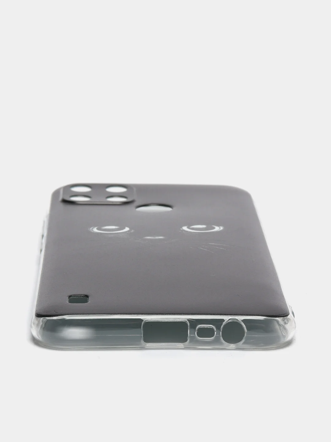 Шоколадный силиконовый чехол на Oppo Realme C21Y/C25Y / Оппо Реалми C21Y/C25Y прозрачный, с рисунком