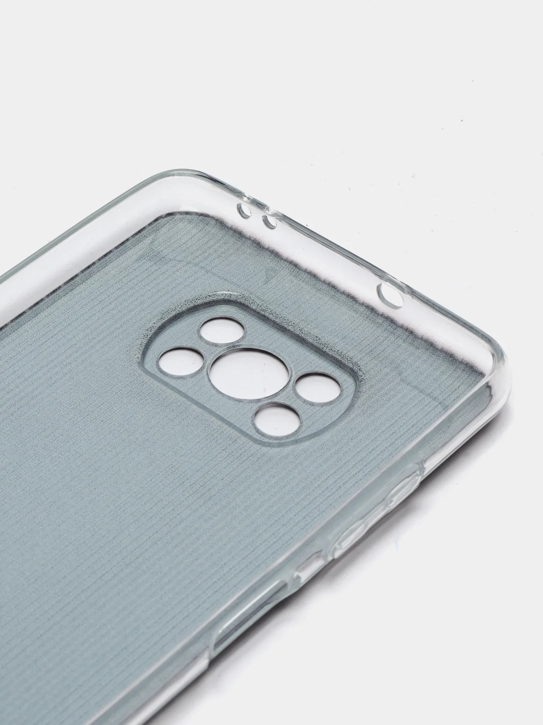 Хаки силиконовый чехол на Xiaomi Poco X3/X3 Pro / Сяоми Poco X3/Х3 Про прозрачный, с рисунком
