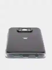 Оливковый силиконовый чехол на Xiaomi Poco X3/X3 Pro / Сяоми Poco X3/Х3 Про прозрачный, с рисунком