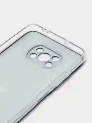 Оливковый силиконовый чехол на Xiaomi Poco X3/X3 Pro / Сяоми Poco X3/Х3 Про прозрачный, с рисунком