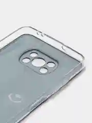 Шоколадный силиконовый чехол на Xiaomi Poco X3/X3 Pro / Сяоми Poco X3/Х3 Про прозрачный, с рисунком