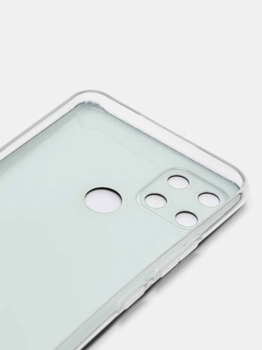 Хаки силиконовый чехол на Oppo Realme C21Y/C25Y / Оппо Реалми C21Y/C25Y прозрачный, с рисунком
