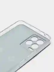 Шоколадный силиконовый чехол на Oppo Realme 8/8 Pro / Оппо Реалми 8/8 Про прозрачный, с рисунком