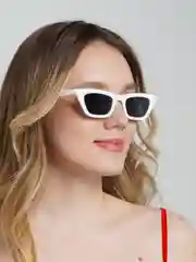 Белый солнцезащитные очки