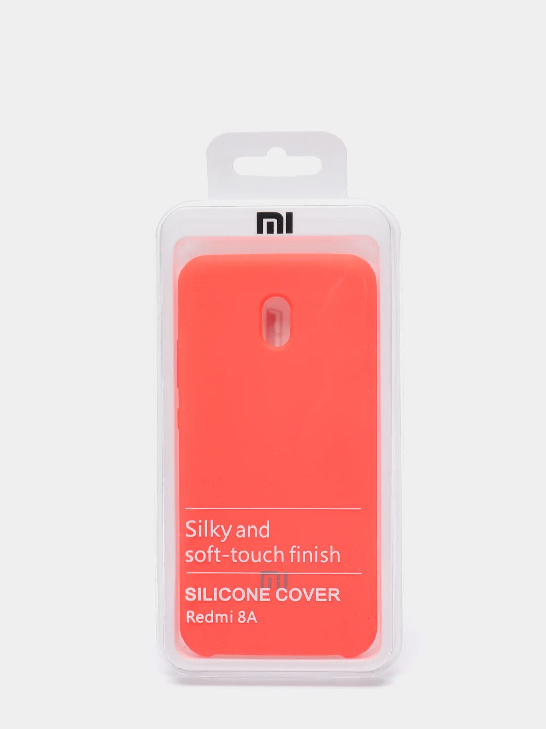 Оранжевый чехол силиконовый Silicone Cover Case для Xiaomi Redmi 8, 8A